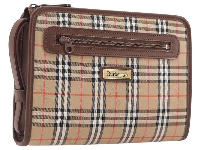 Pochette Burberry Nova check Canvas