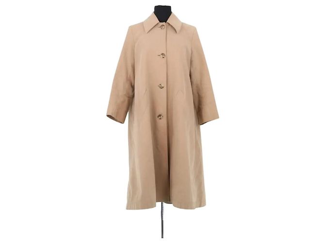 Acne Studios beige cotton coat