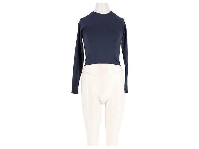 Autre Marque Top aderente a maniche lunghe blu navy RAGDOLL