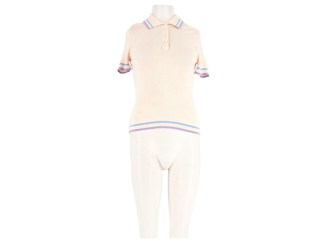 Autre Marque Polo de lana blanco FROM FUTURE