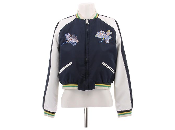 Autre Marque HILFIGER COLLECTION Bomber Jacket Navy Blue