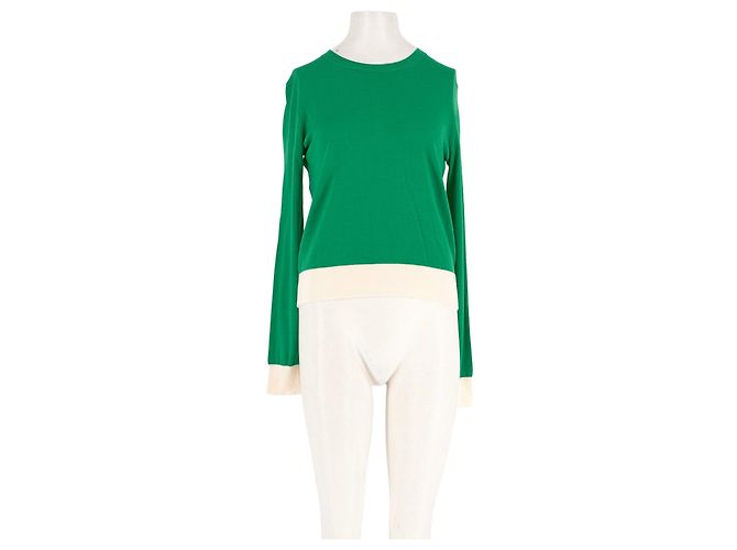 Autre Marque Jersey de lana verde FROM FUTURE