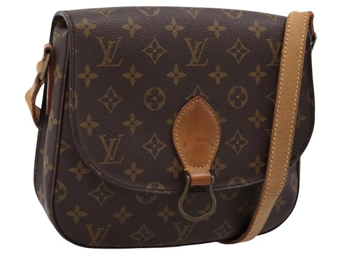 Saint-Cloud LOUIS VUITTON Monogram Saint Cloud GM Shoulder Bag M51242 LV