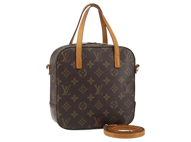 LOUIS VUITTON Bolsa de Mão Monogram Spontini M47500 LV