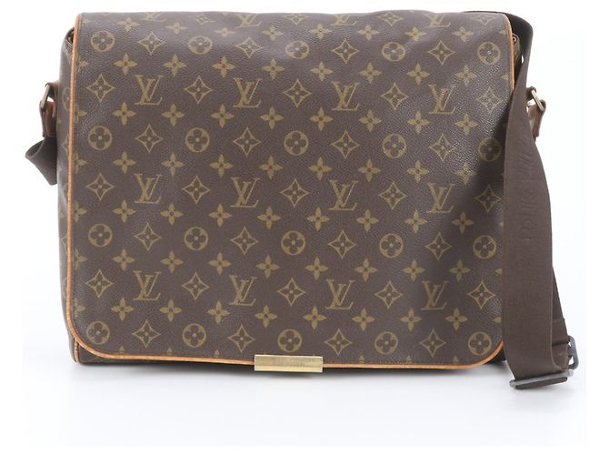 Louis Vuitton Monogram Abbesses Leather Messenger Bag