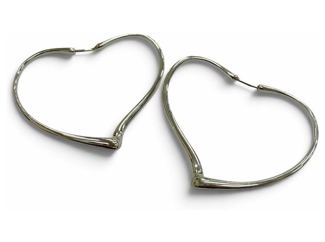 Autre Marque Orecchini a cerchio Tiffany Open Heart