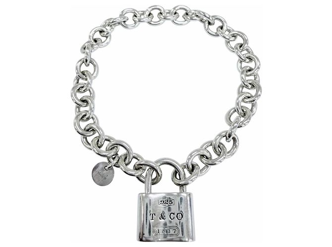 Autre Marque Pulseira com Pingente Tiffany & Co. 1837 Rock