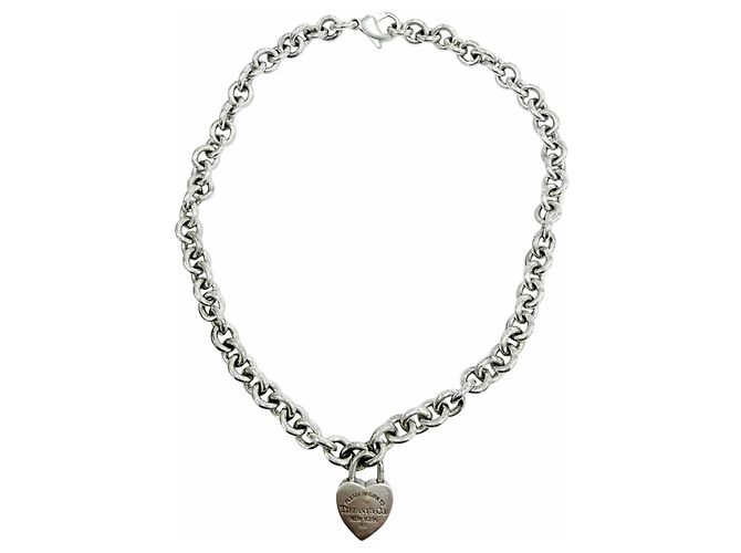 Autre Marque Tiffany Return to Heart Lock Choker