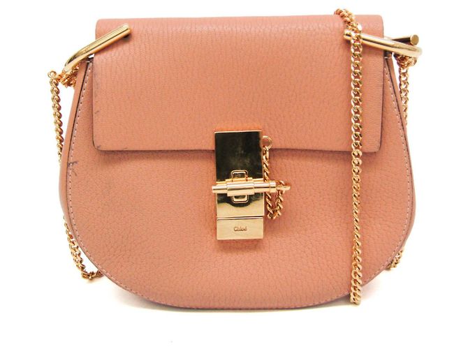 Borsa a tracolla in pelle Drew Mini da donna Chloé