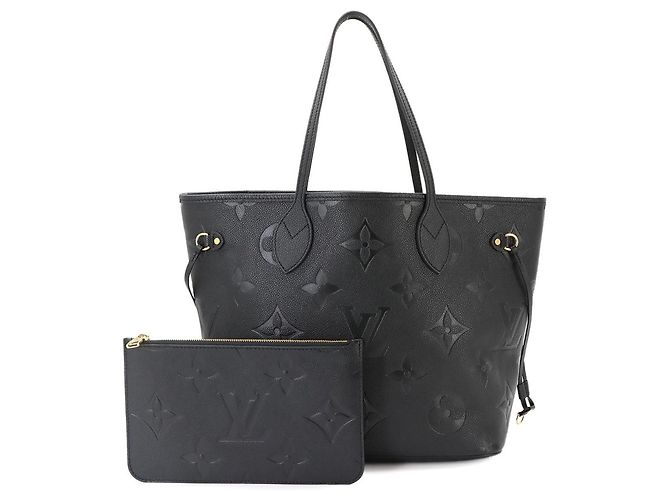 Sac à main cabas Louis Vuitton Monogram Empreinte Neverfull MM