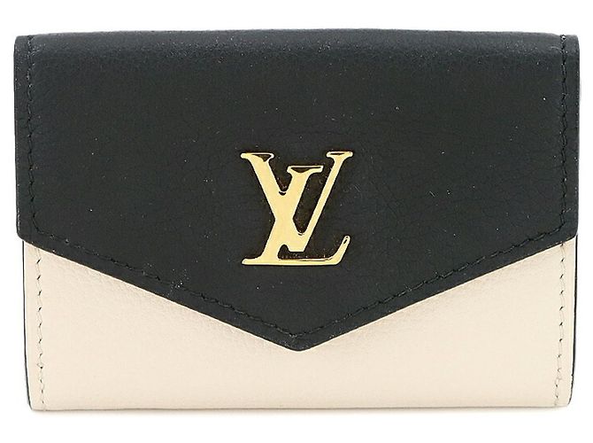 Louis Vuitton Portefeuille Lock Mini Tri-fold Wallet