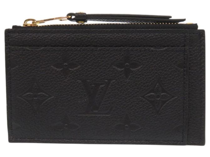 Louis Vuitton Monogram Empreinte Noir Card Case