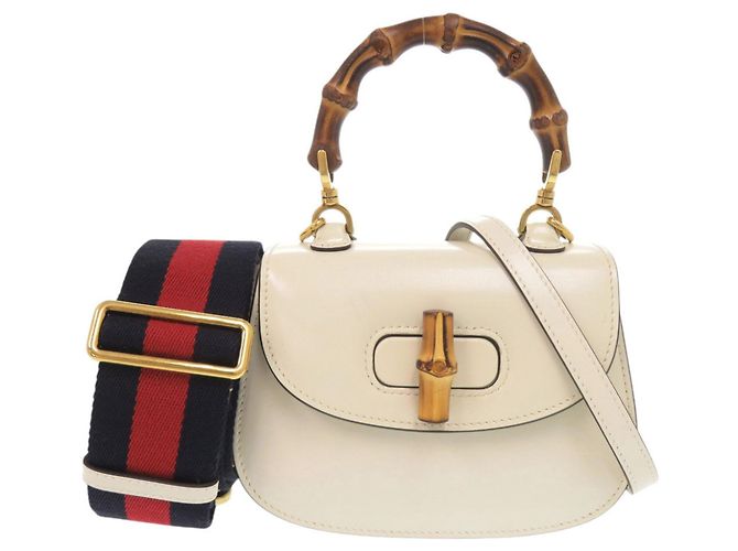 Sac à main Mini Gucci Bamboo 1947