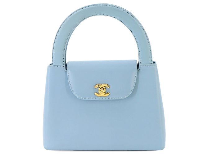 Chanel Kelly Handtasche in Hellblau