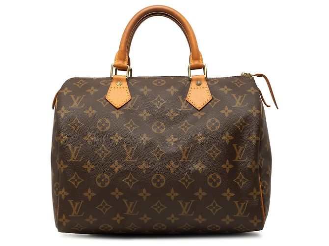 Louis Vuitton Brown Monogram Speedy 30
