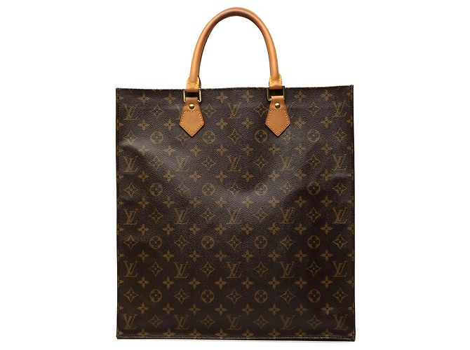 Louis Vuitton Brown Monogram Sac Plat