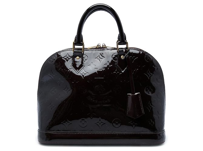 Louis Vuitton Purple Monogram Vernis Alma PM