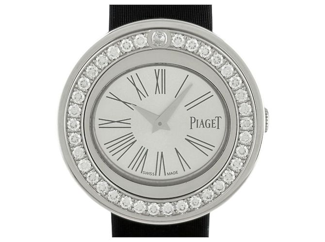Relógio de pulso Piaget Possession em ouro branco e diamantes, quartzo