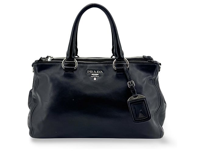 Prada Double Zip Convertible Soft Calf Large