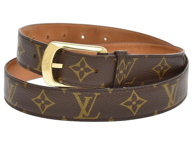 Louis Vuitton Ellipse Belt Monogram Canvas Medium
