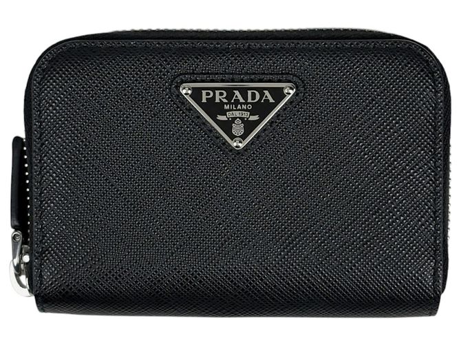 Monedero Prada Saffiano en Black