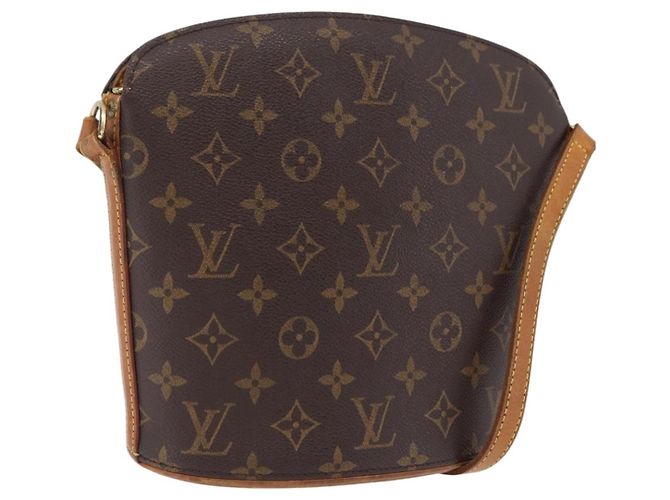 LOUIS VUITTON Monogram Drouot Shoulder Bag M51290 LV