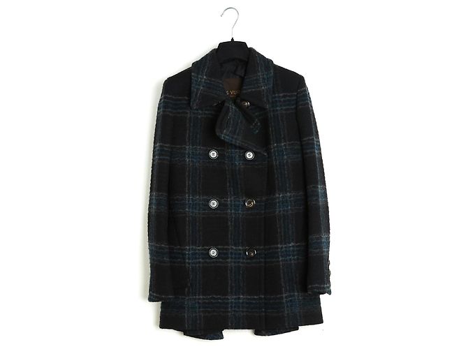 Louis Vuitton Marc Jacobs 2010 Tartan Wool Check Jacket