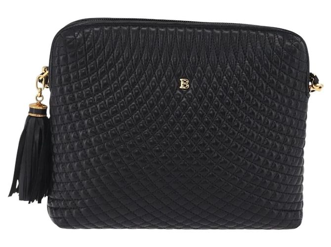 Bally Vintage Chain Quilted Leather