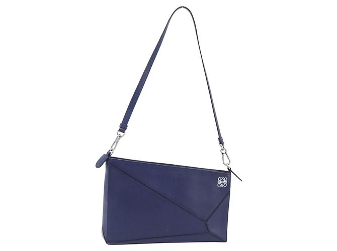 Loewe Puzzle Clutch Leather