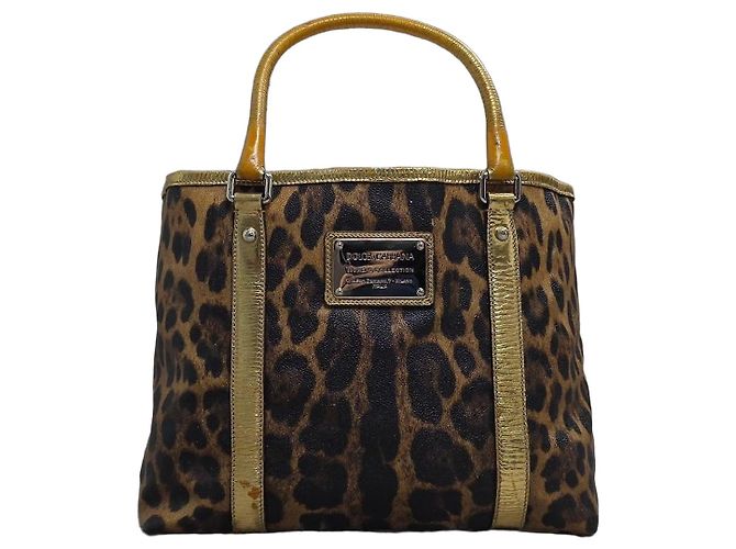 Magnifica borsa a mano Dolce & Gabbana leopardata