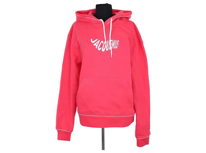 Jacquemus Sweatshirt aus Baumwolle Rosa