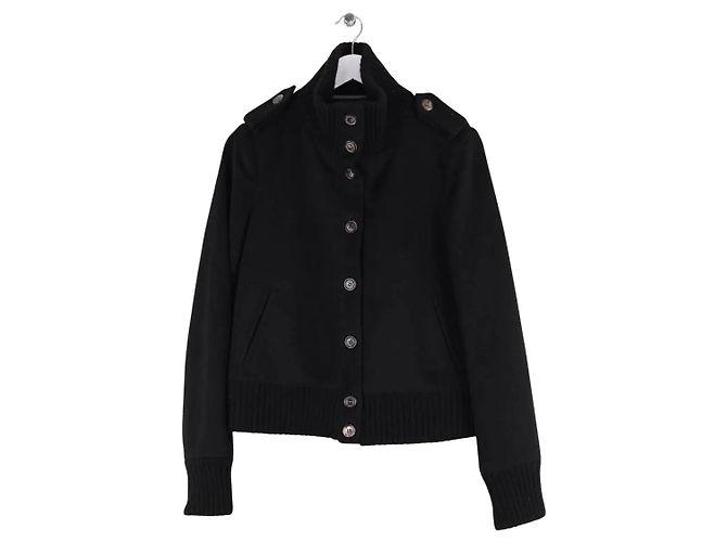 Eric Bompard Jacke aus Kaschmir in Schwarz