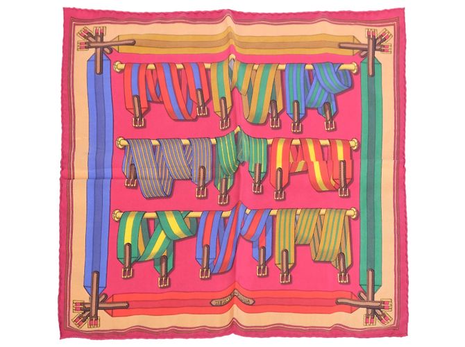 Pañuelo Gavroche Hermès "Les Sangles"