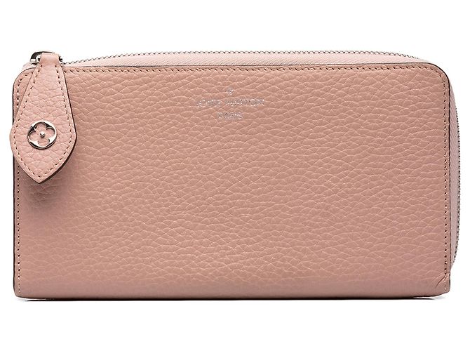 Cartera larga Louis Vuitton Taurillon Comete Rosa