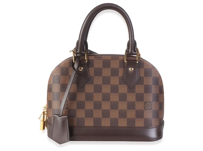 Louis Vuitton Damier Ebene Canvas Alma BB