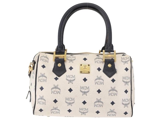 MCM Visetos logogramme Leather