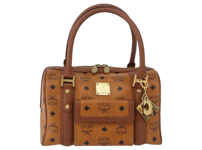 MCM Visetos logogramme Leather