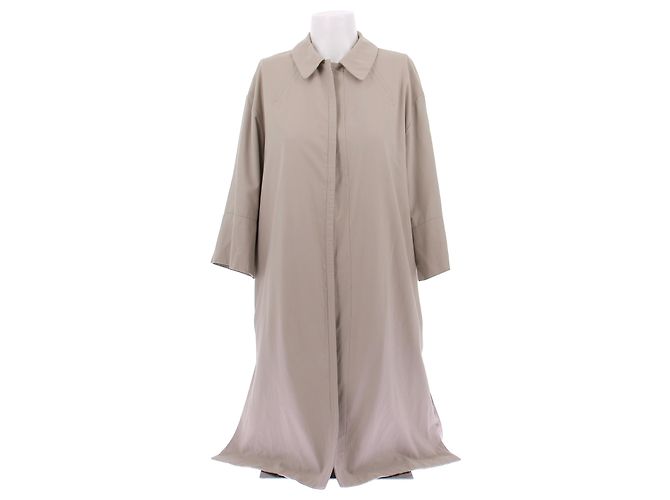 Gabardina Chloé beige de algodón