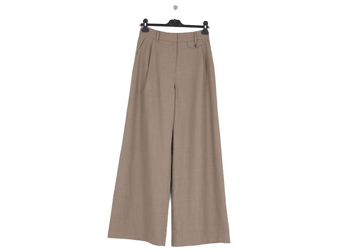 Autre Marque Beige Wollhose