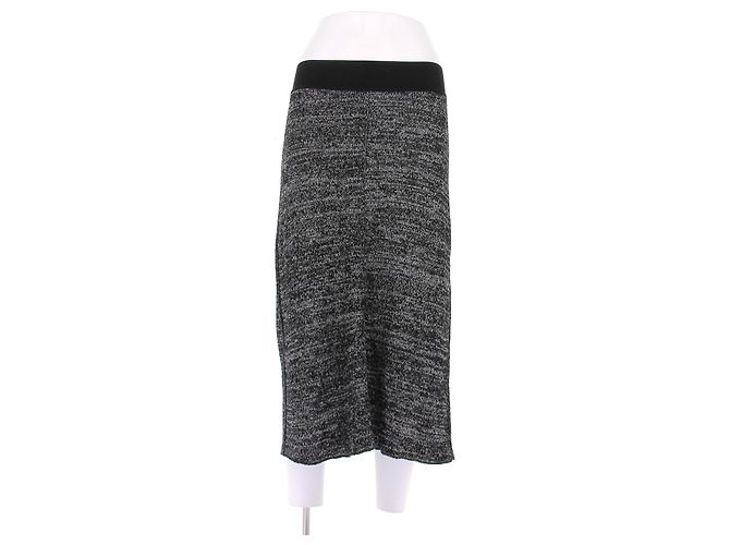 Saia de linho cinza Isabel Marant