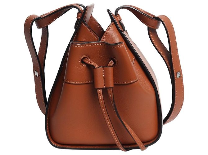 Loewe Mini borsa Hammock 2way marrone