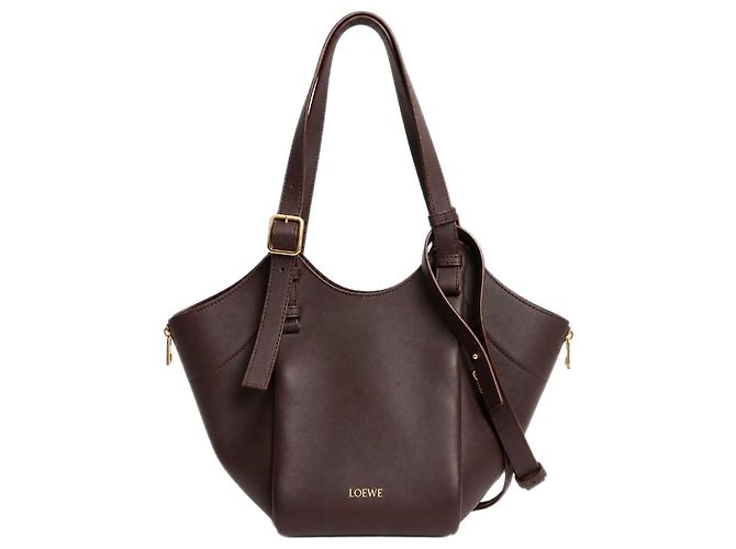 Loewe Bolsa Hammock flip Dark chestnut