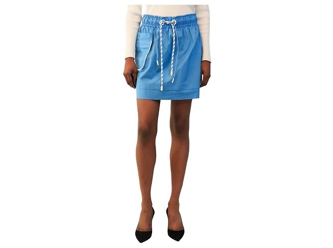 Fendi Minifalda techno azul claro - size UK 10