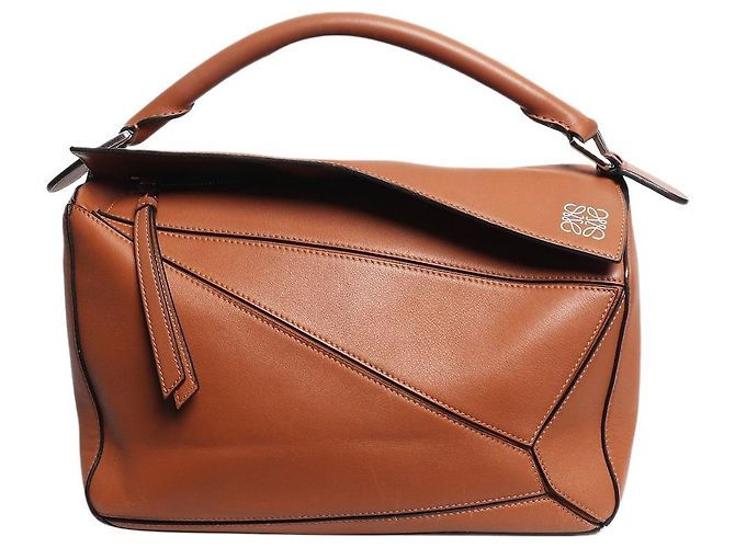 Loewe Borsa Puzzle medium marrone