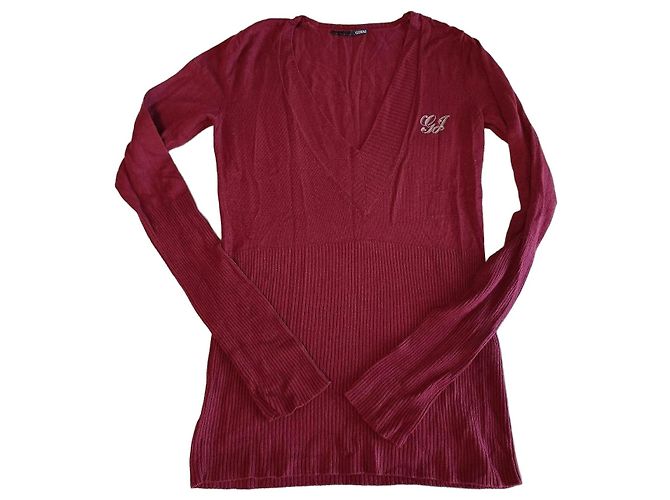 Guess Langarm-Jersey mit Strass-Logo