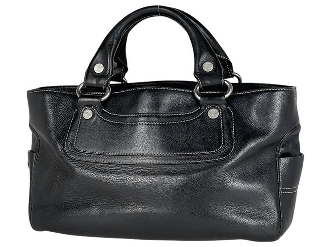 Céline Borsa Celine Boogie Bag in pelle nera