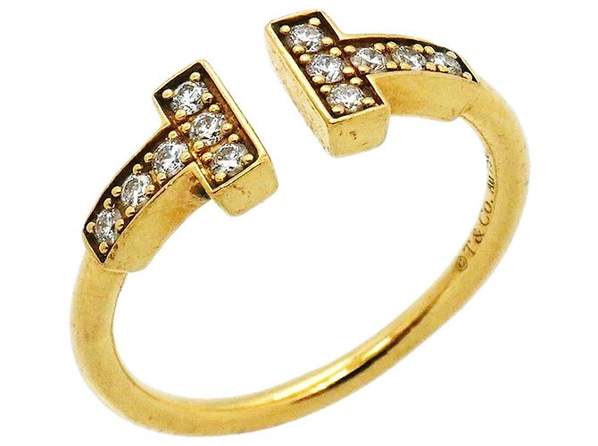 Autre Marque Anillo banda Tiffany & Co. T-Wire