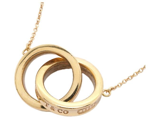 Autre Marque Collana Tiffany & Co. 1837 Interlocking in oro giallo 18K