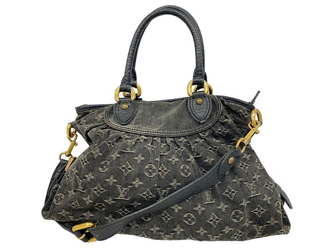 Borsa Louis Vuitton Monogram Denim Neo Cavie MM