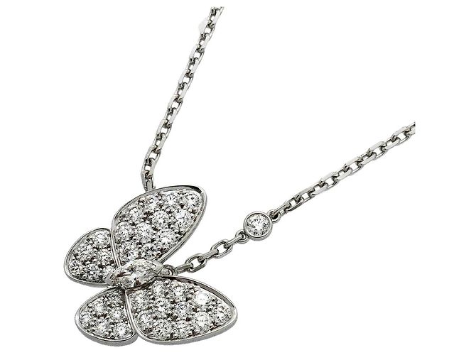 Collana Van Cleef & Arpels in oro bianco 18K e diamanti